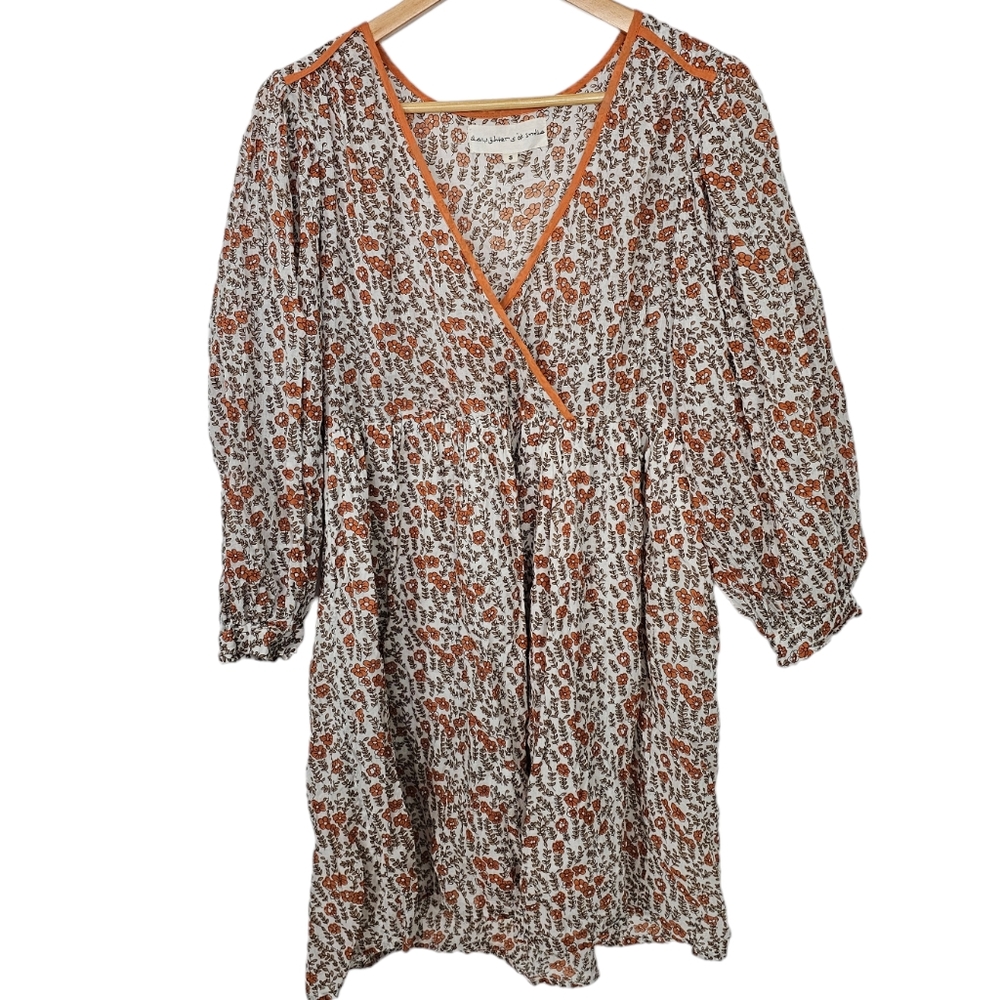 Daughters of India Binia Dress Mini Short Size Small - Picture 2 of 9